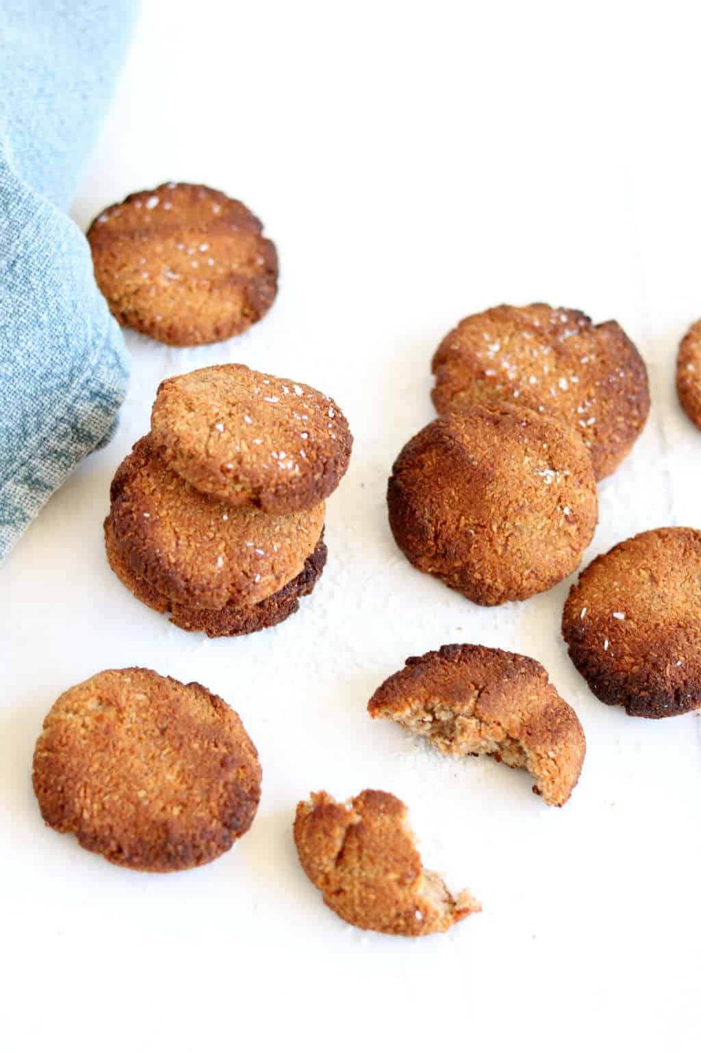 amandel banaan koekjes met kaneel