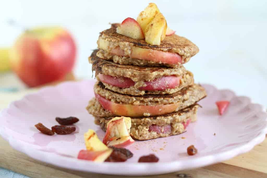 Havermout pannenkoeken met appel