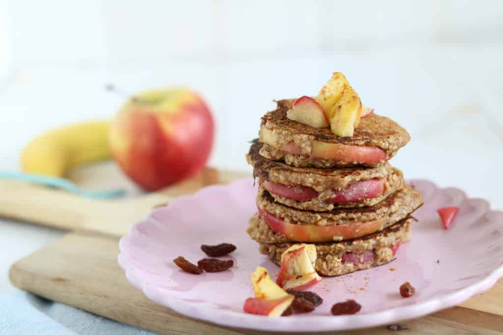 Havermout pannenkoeken met appel