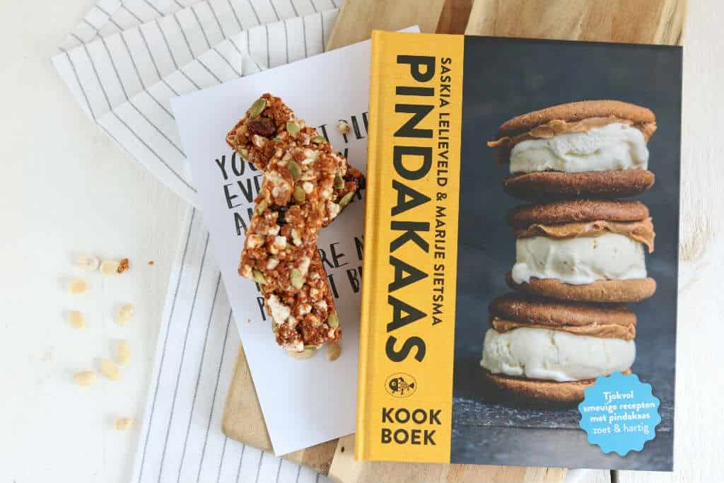 Pindakaas rijstrepen uit het boek Pindakaas