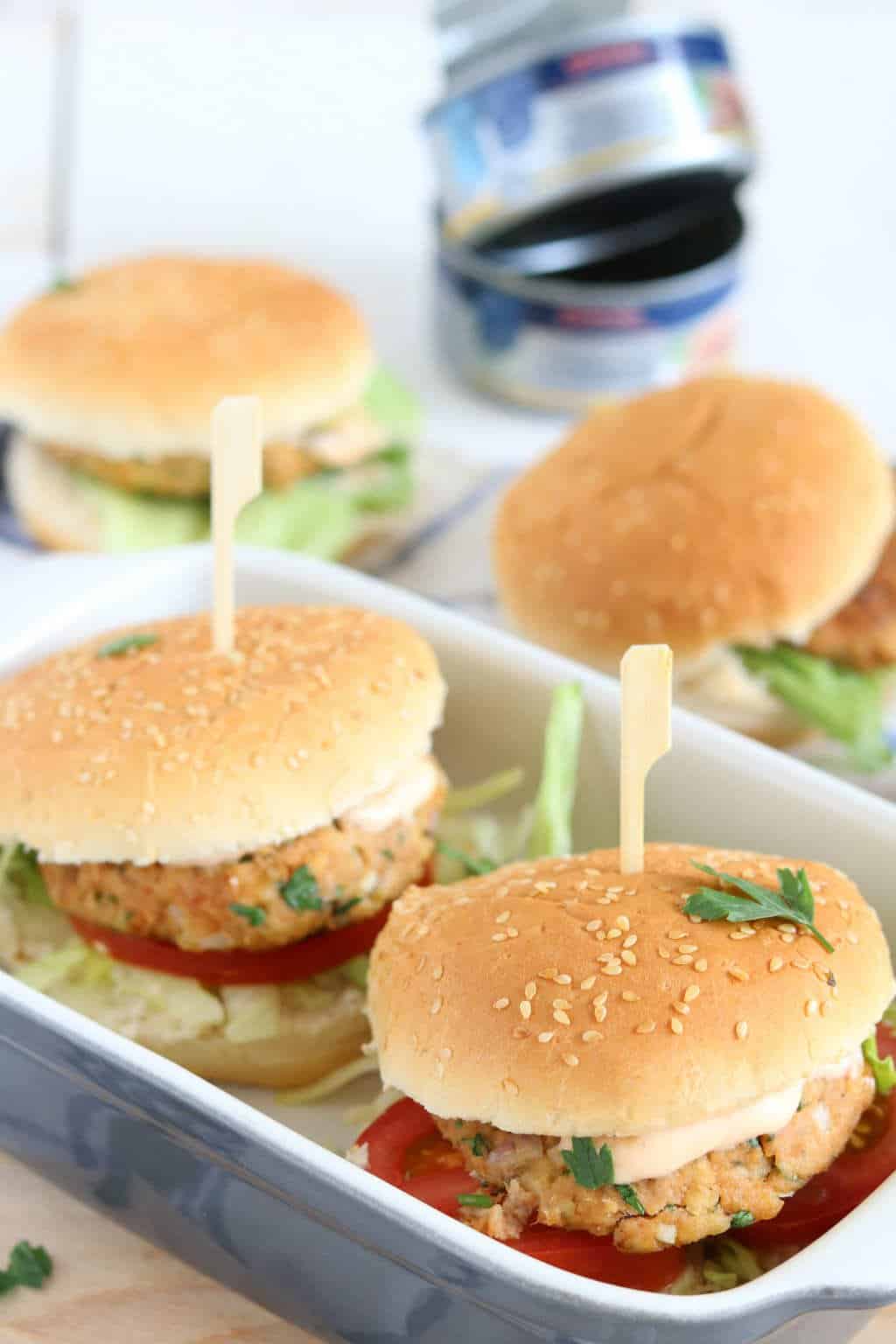 Tonijnburgers