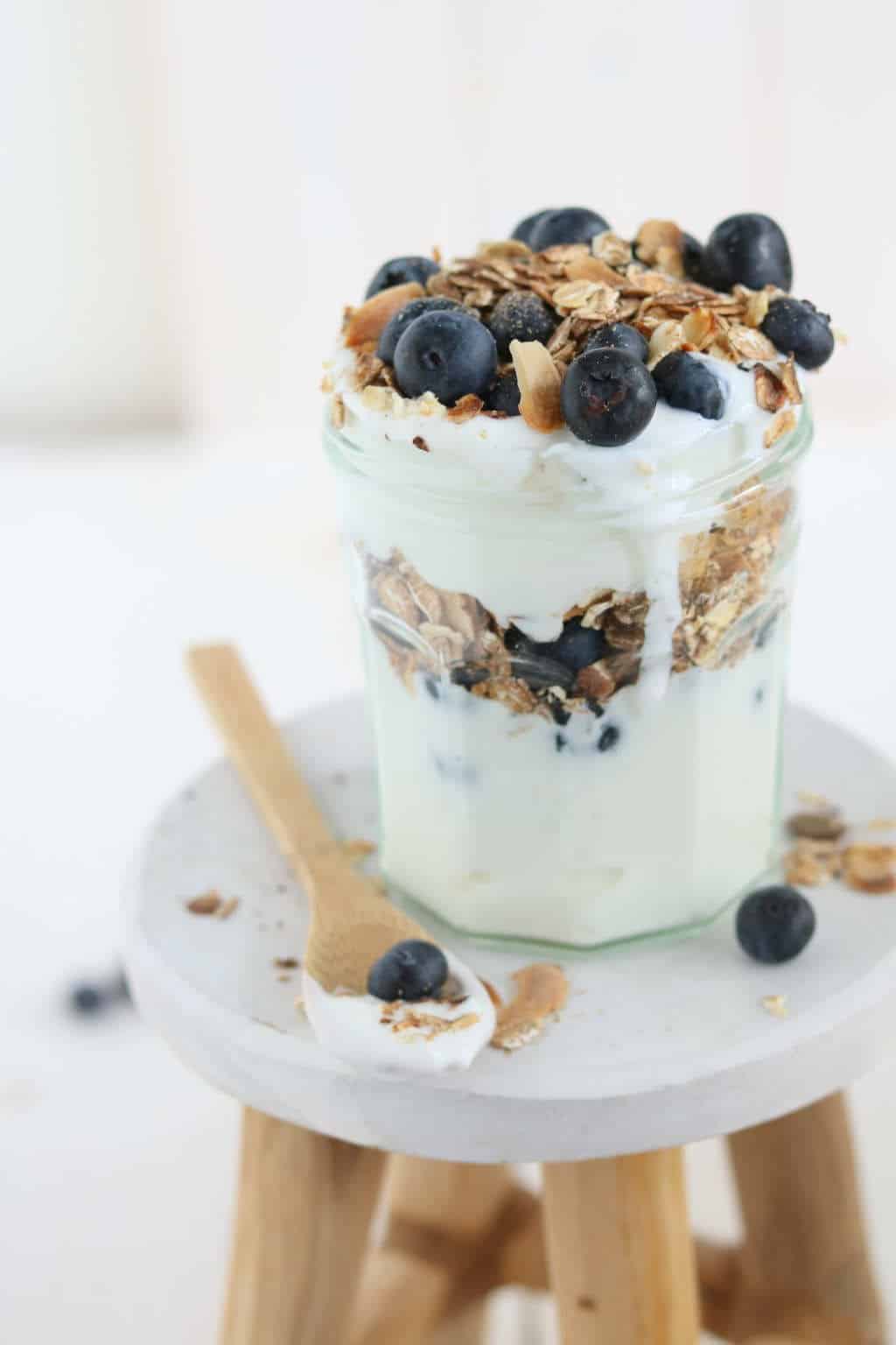 Powerontbijt met skyr en granen 