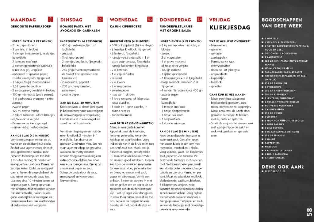 FK Eetkalender 2018 recepten WK23a