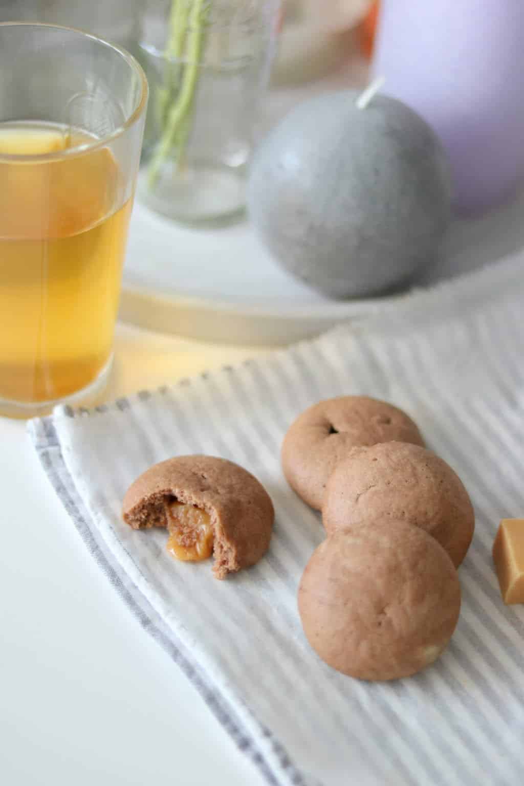Fudge koeken met chocolade uit Laura's Bakery Bakboek
