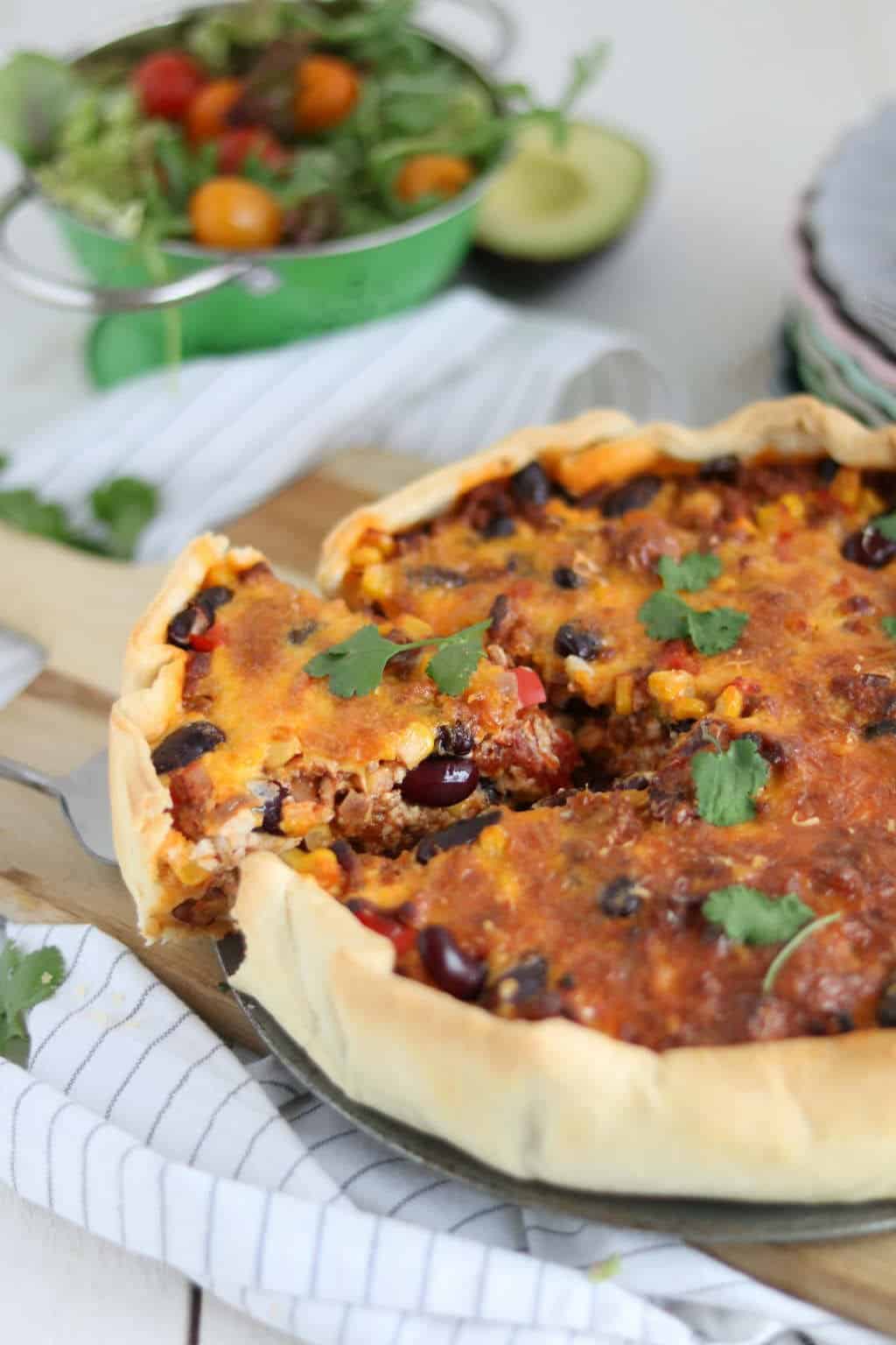 Tex mex taart 
