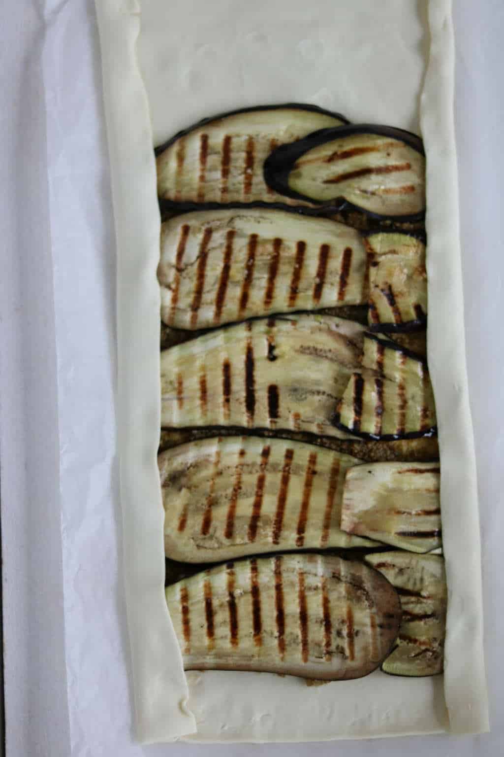Aubergine wellington een vegetarisch hoofdgerecht of bijgerecht