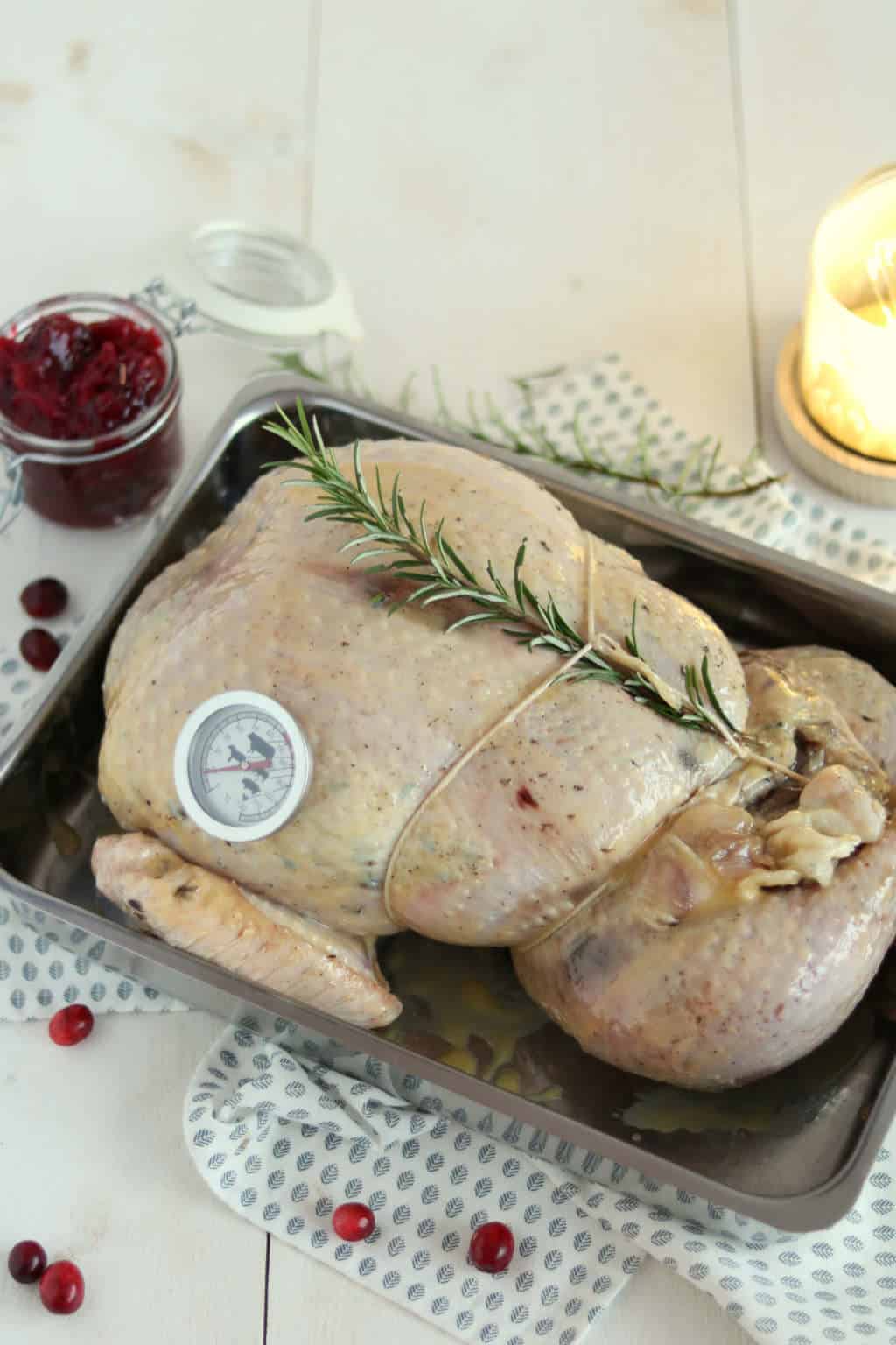 Een stressvrije kerst met een gevulde kalkoen 