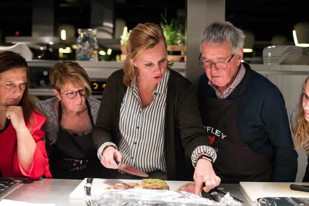 lamsrack met kruidenkorst