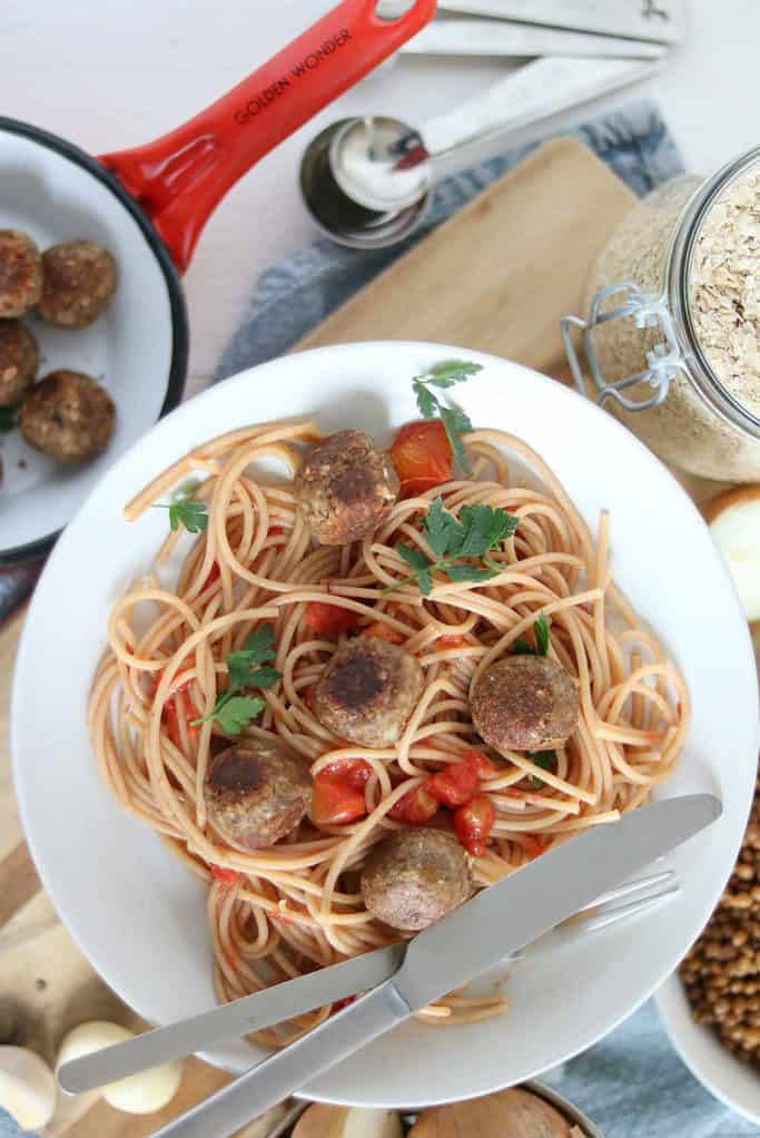 3 x vegetarische balletjes