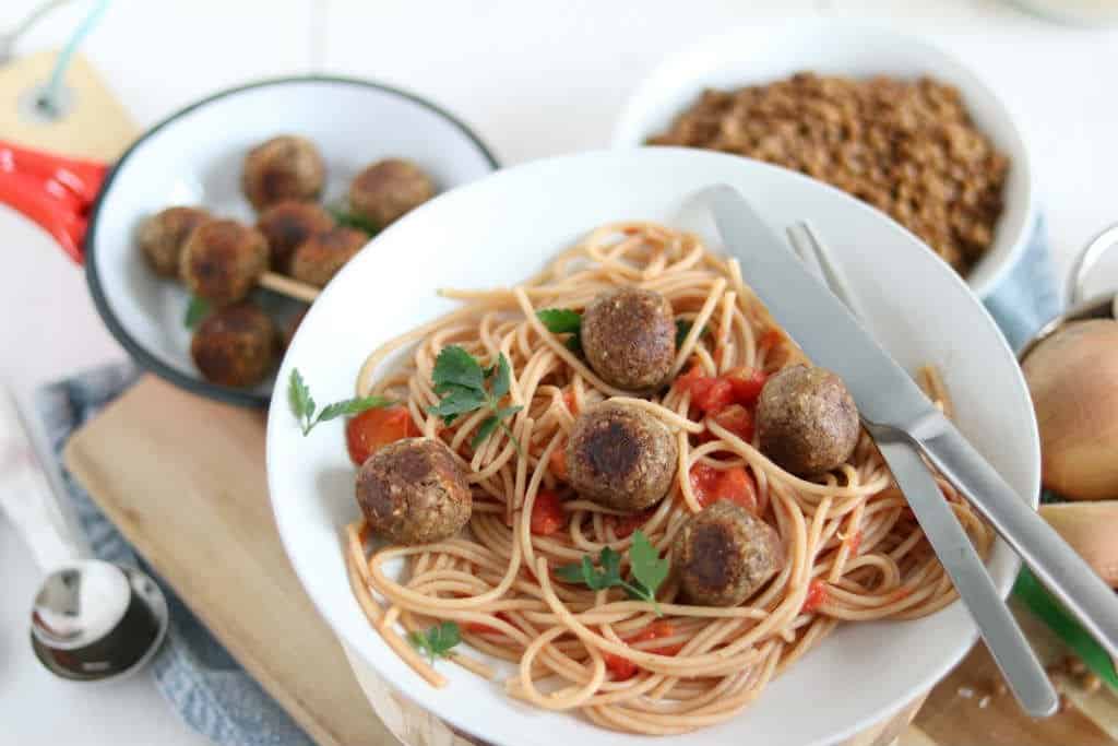 3 x vegetarische balletjes 