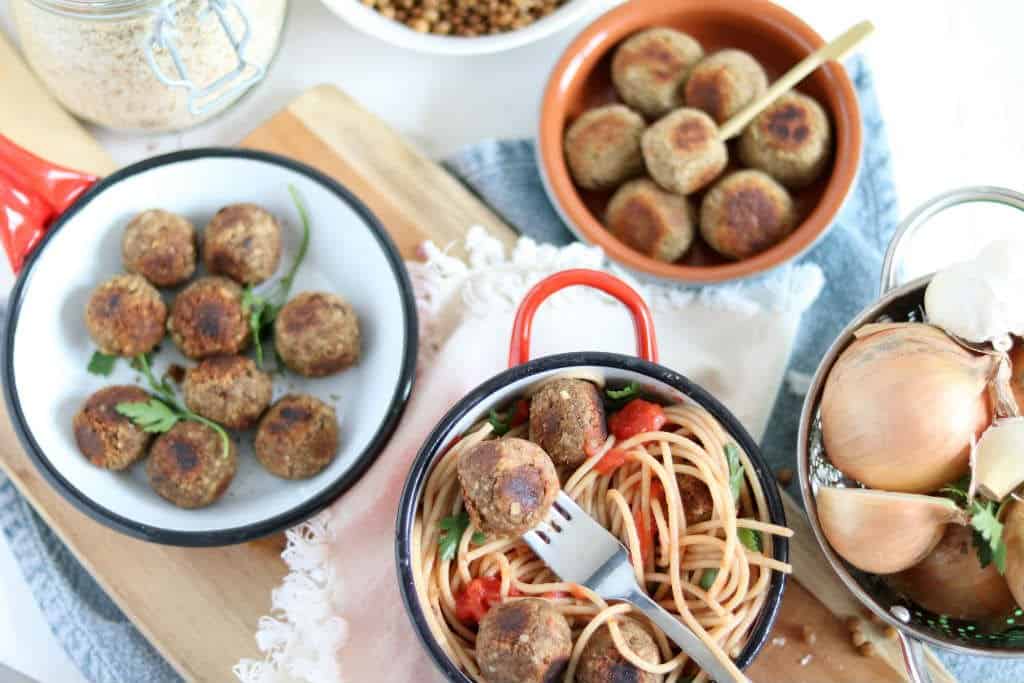 3 x vegetarische balletjes