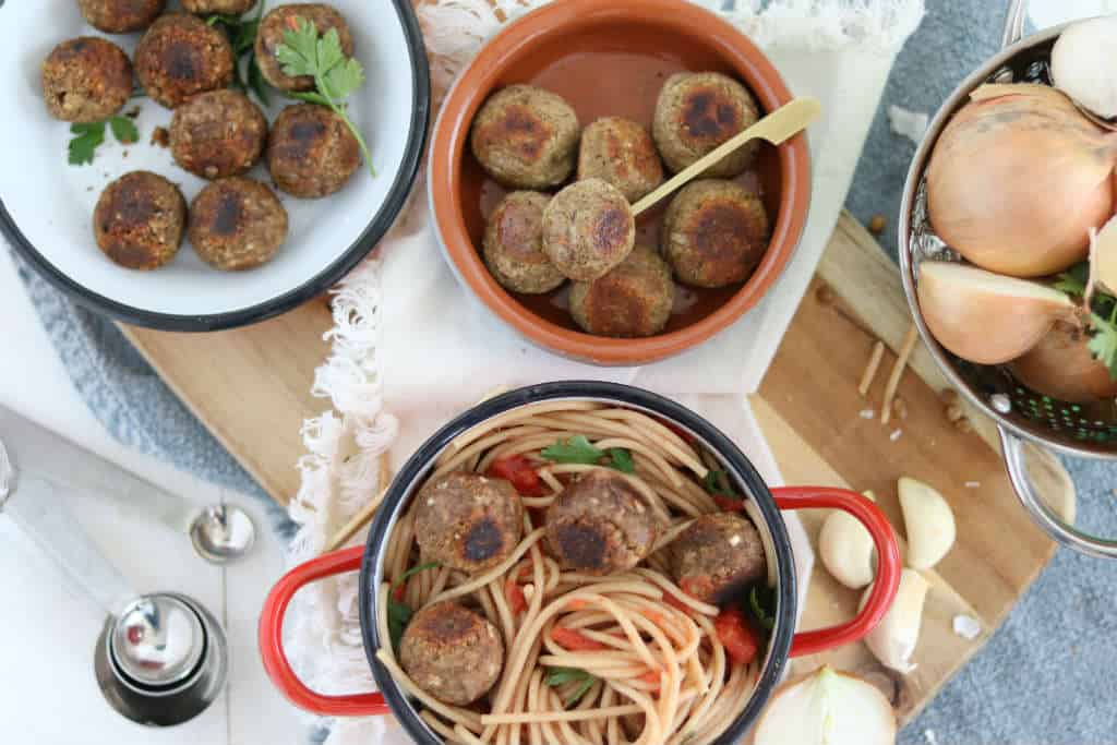 3 x vegetarische balletjes