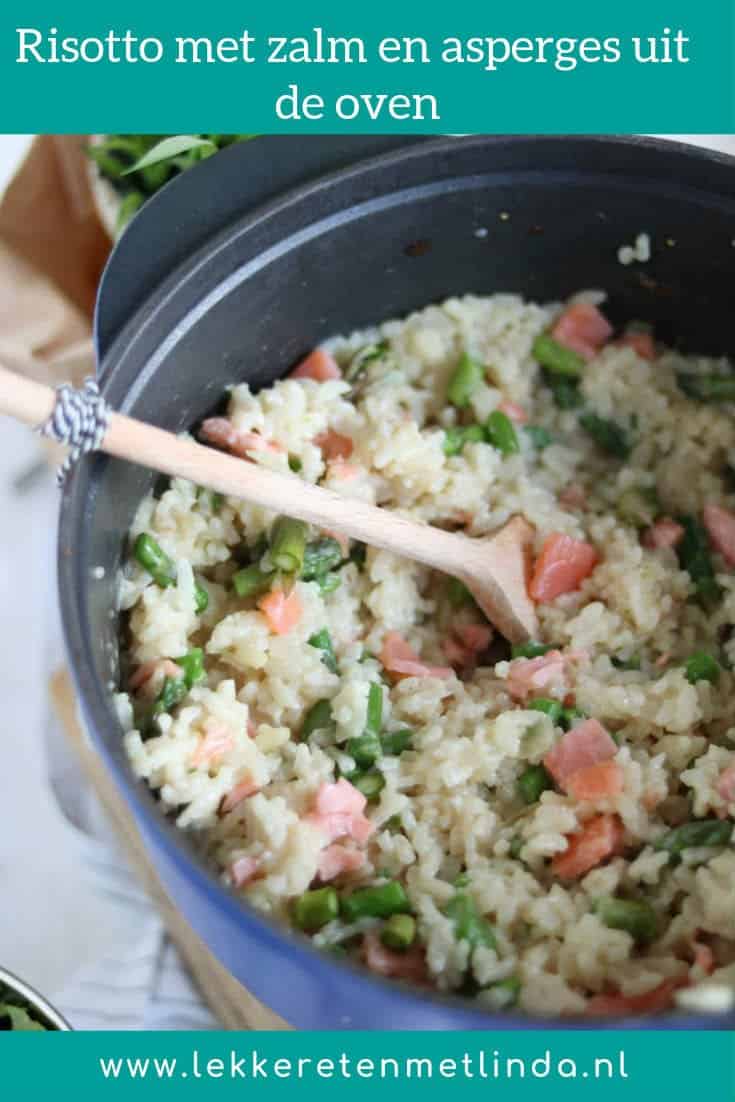 Risotto maken veel werk? Niet als je de risotto uit de oven maakt. De rijst gaart vanzelf in de pan zonder dat je hoeft te roeren.