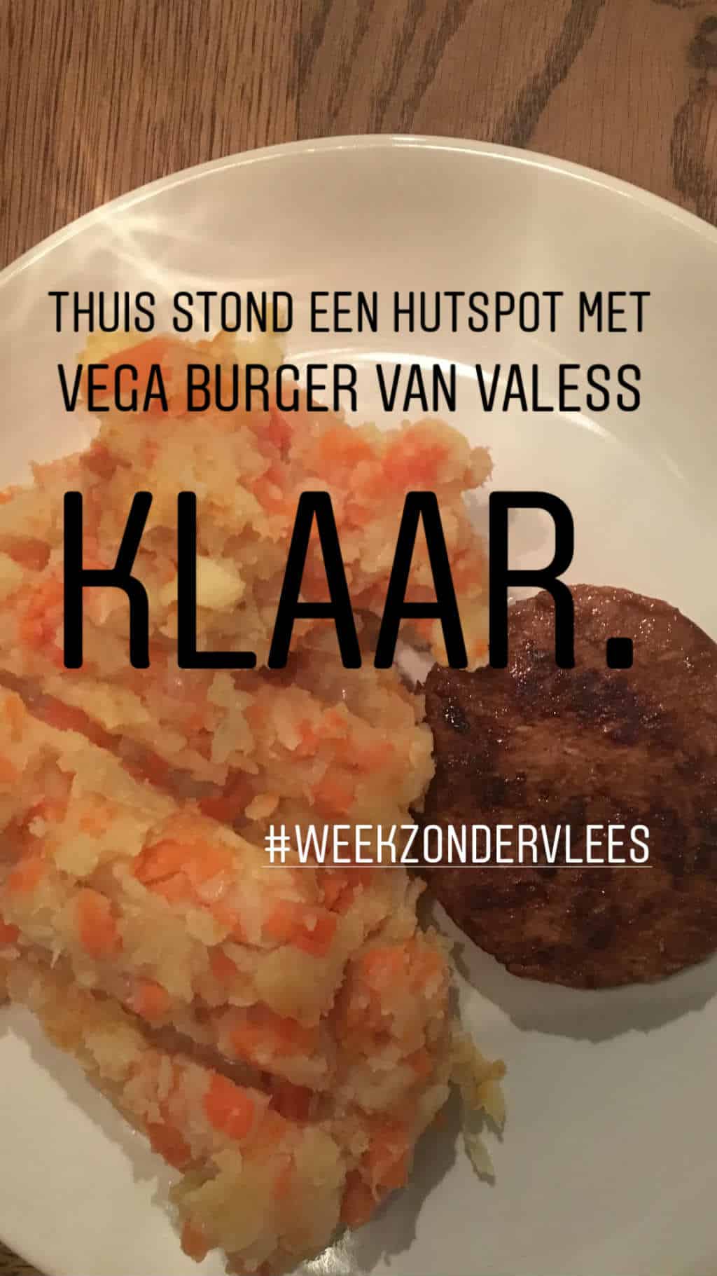 Week zonder vlees eetdagboek