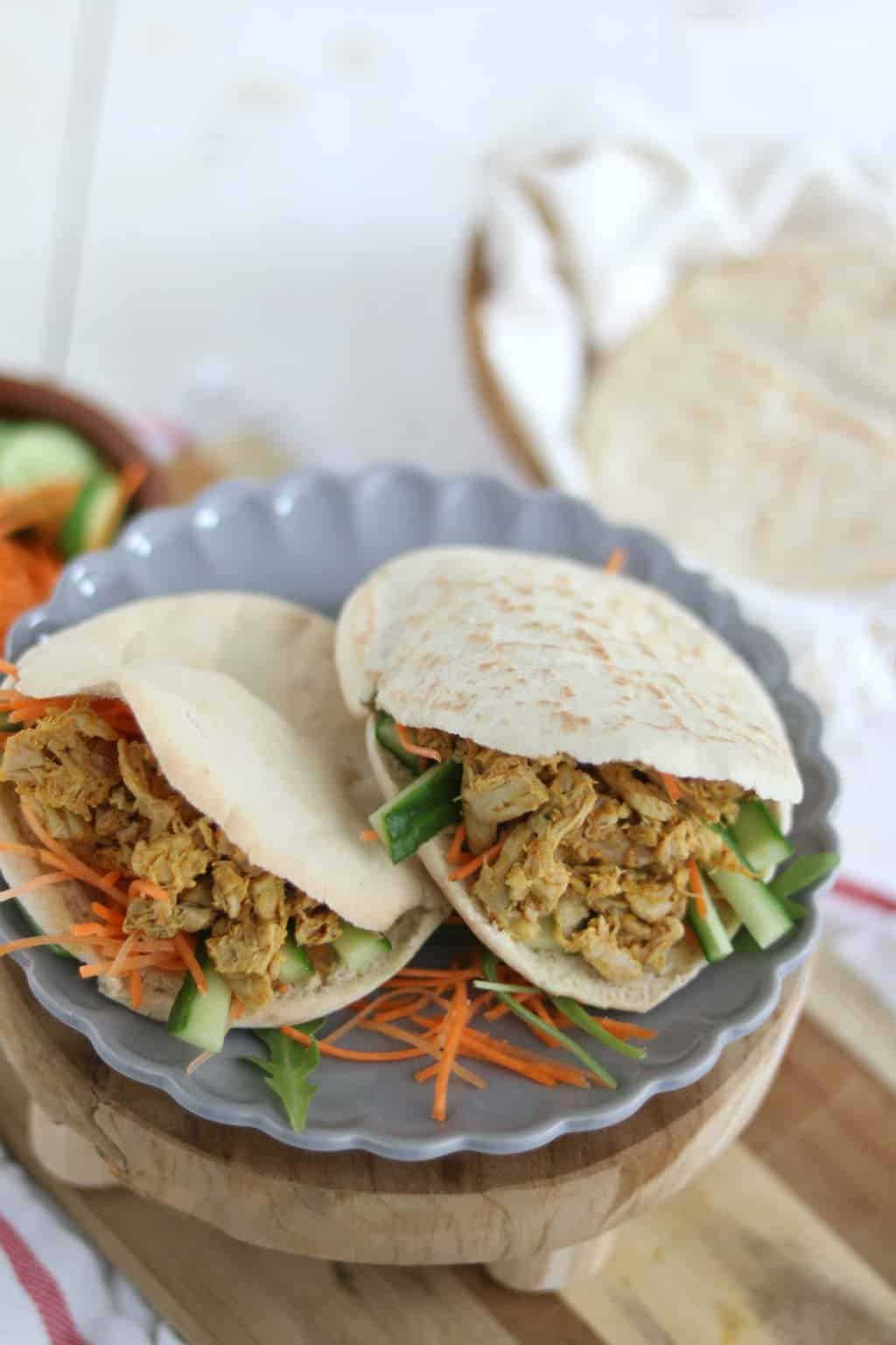 Pita pulled chicken 