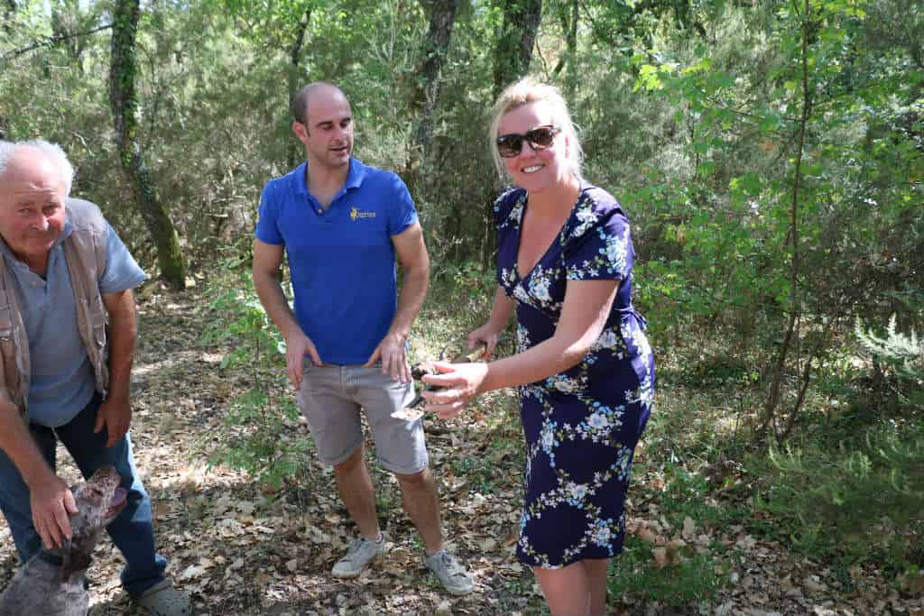 culinair genieten in Chianti truffel zoeken 