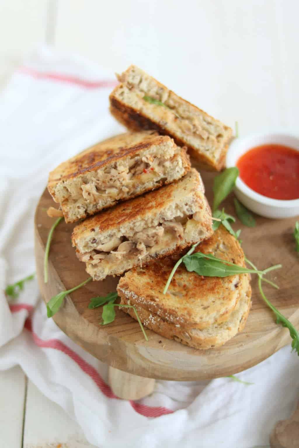 Tosti pulled chicken 
