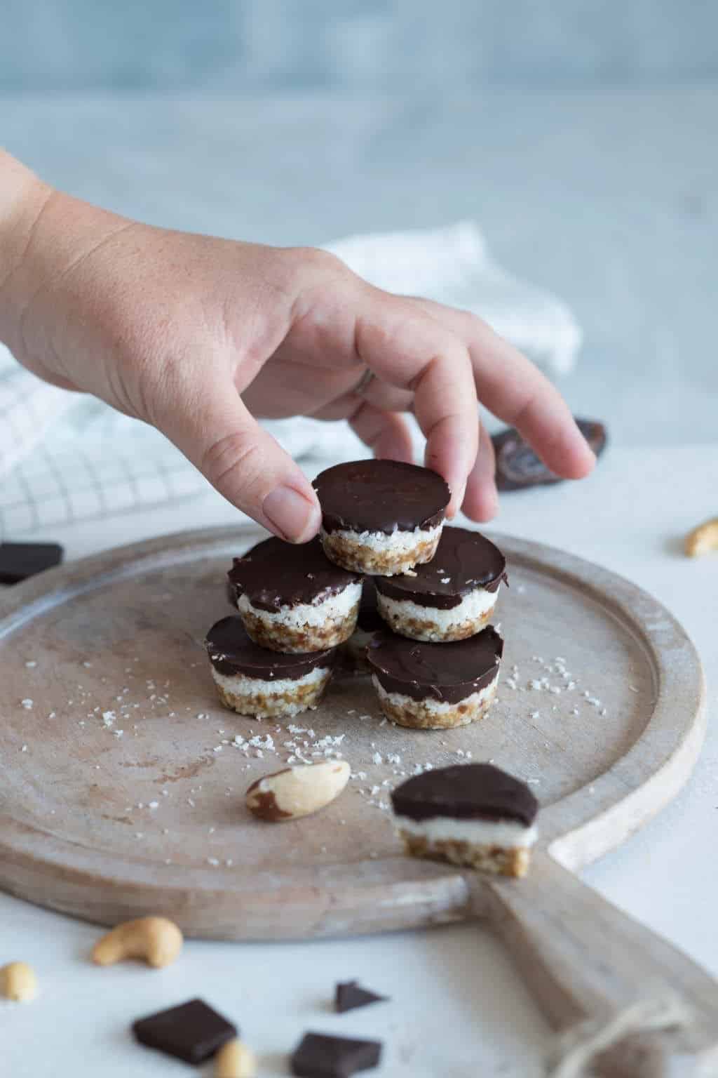 Chocolade kokos bonbons 
