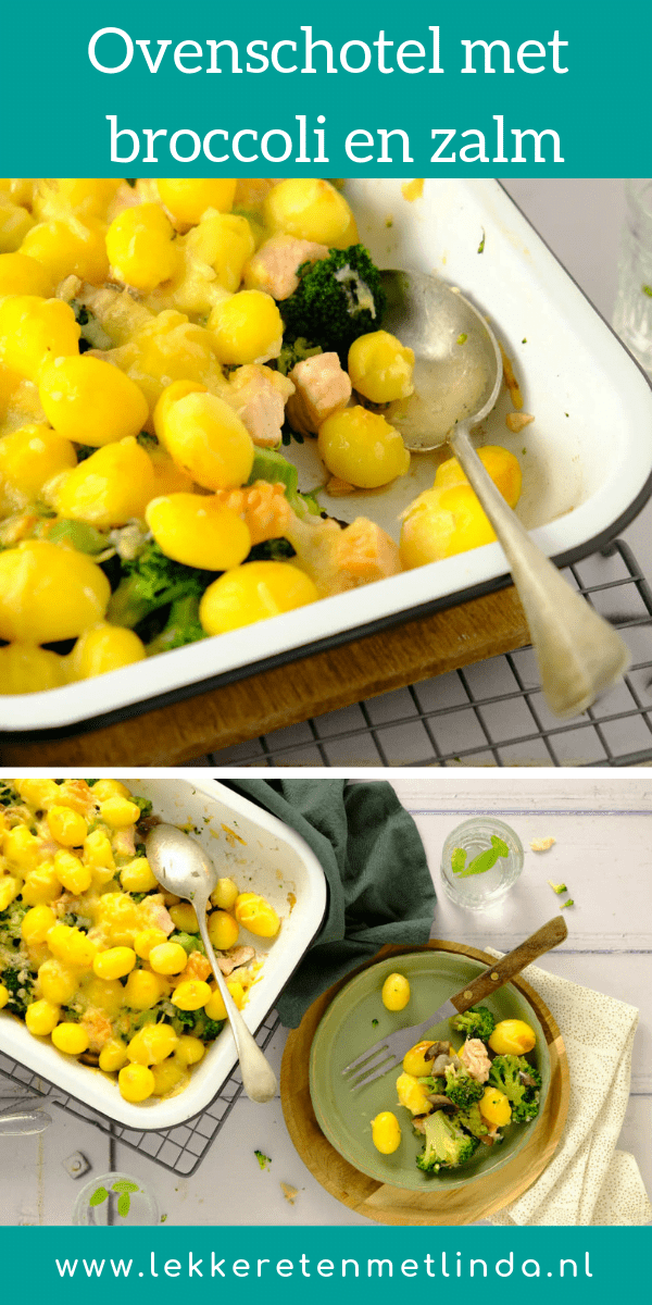Dit recept van een ovenschotel met broccoli en zalm is heerlijk voor doordeweeks. Met een kleine voorbereiding zet je deze makkelijke ovenschotel zo op tafel.