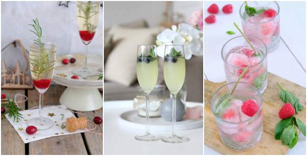Prosecco cocktails
