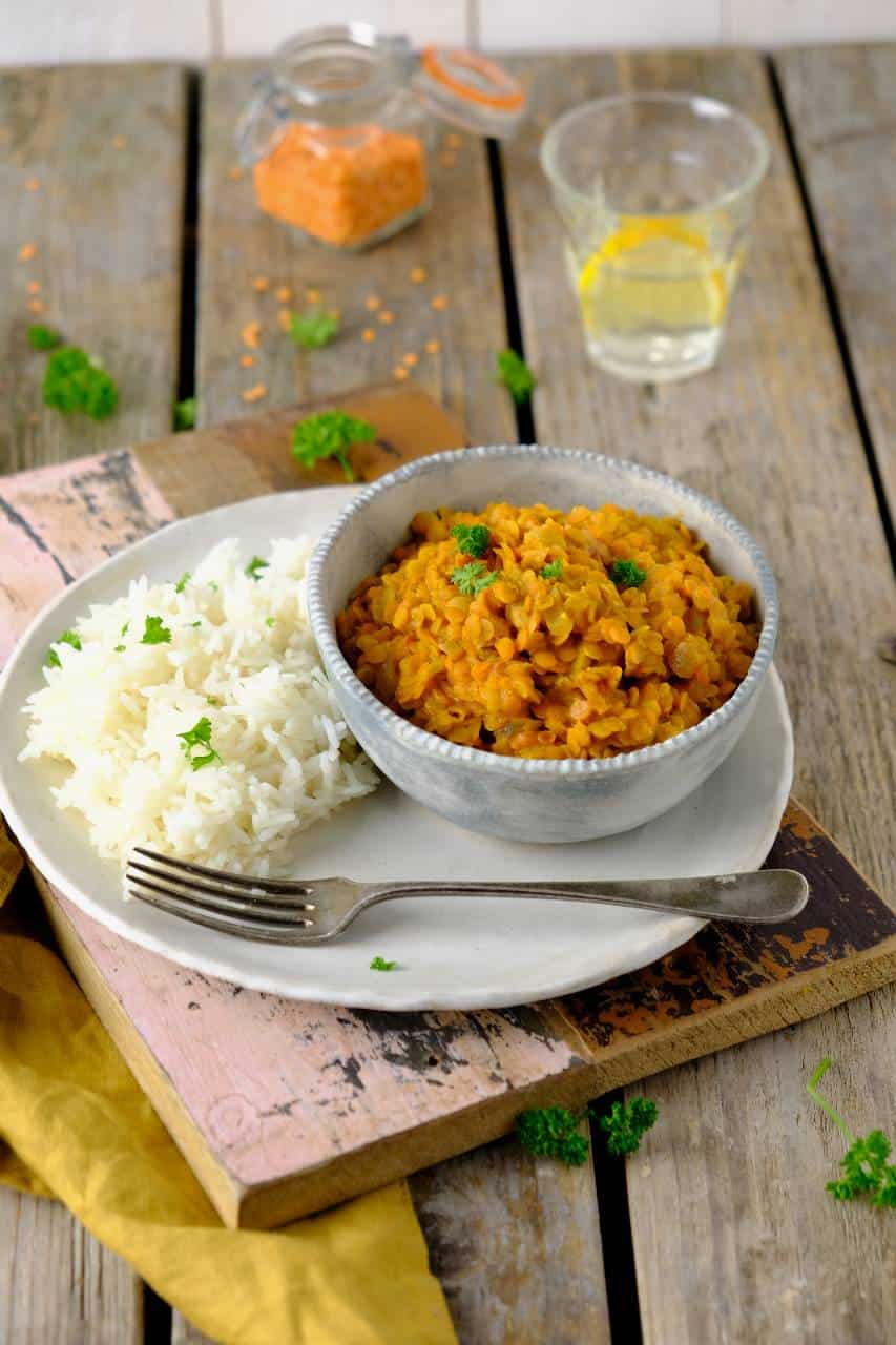 Vegetarische dahl zelf maken 