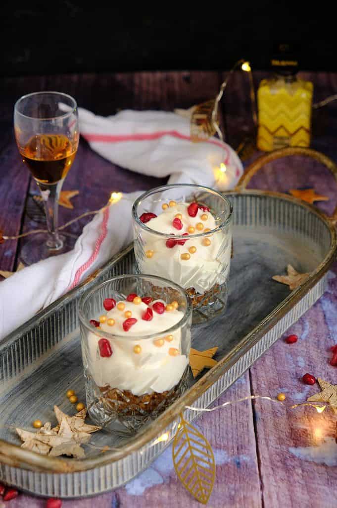 Cheesecake in een glaasje, makkelijk dessert