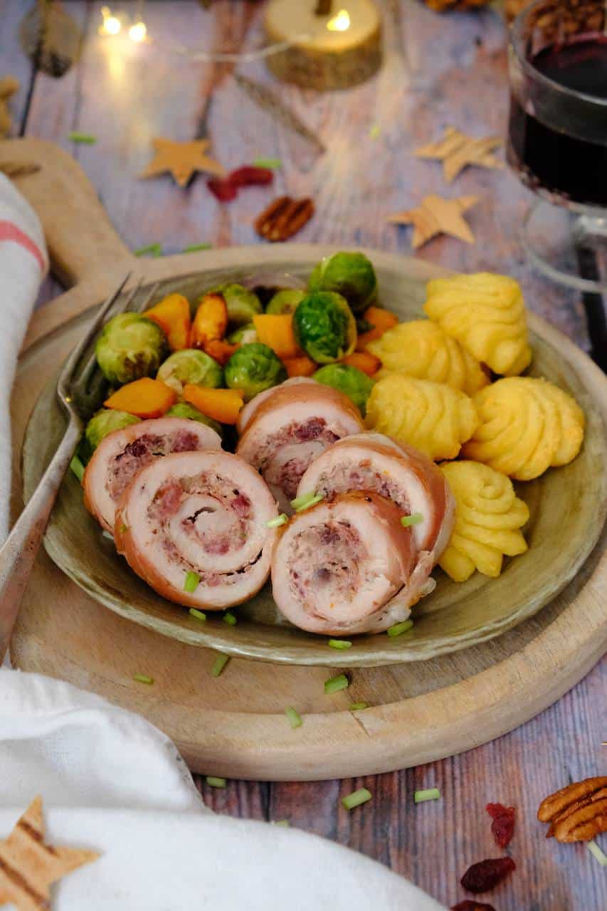 Gevulde kalkoenfilets