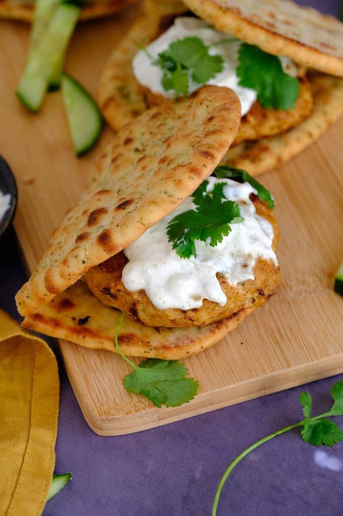 Kip Tandoori burgers
