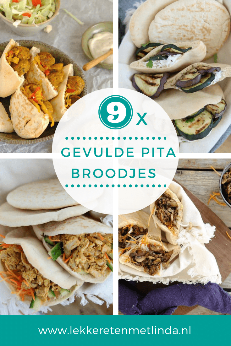 Gevulde pita broodjes recepten