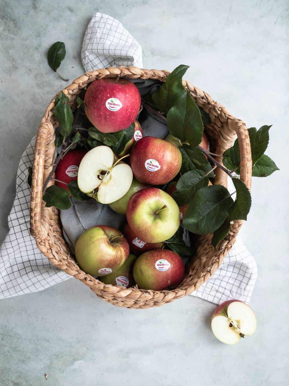 Appel crumble plaatcake 