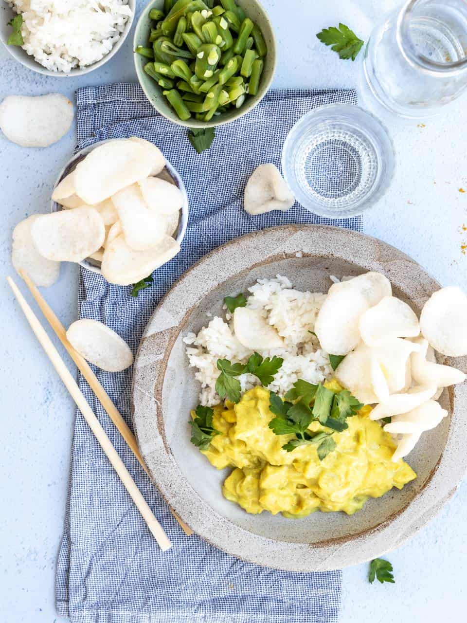 Kip kerrie recept
