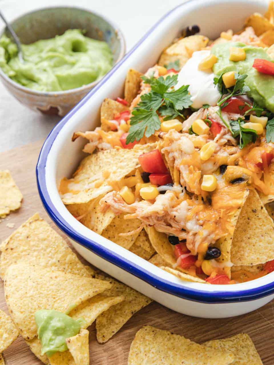 Nachos uit de oven