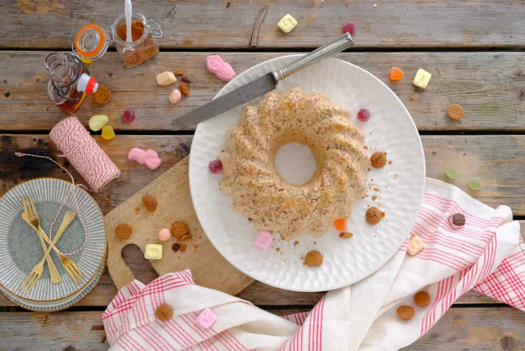 Sinterklaas toetje pepernoten pudding