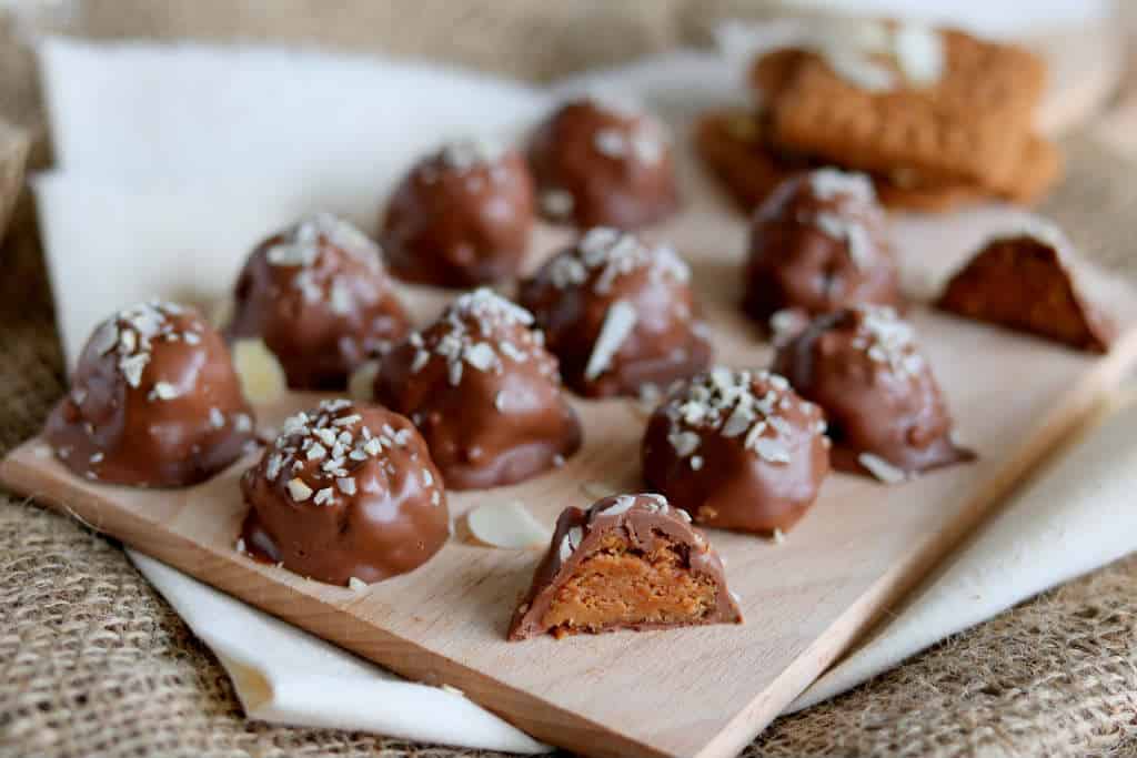 Speculaas truffels Sinterklaas dessert