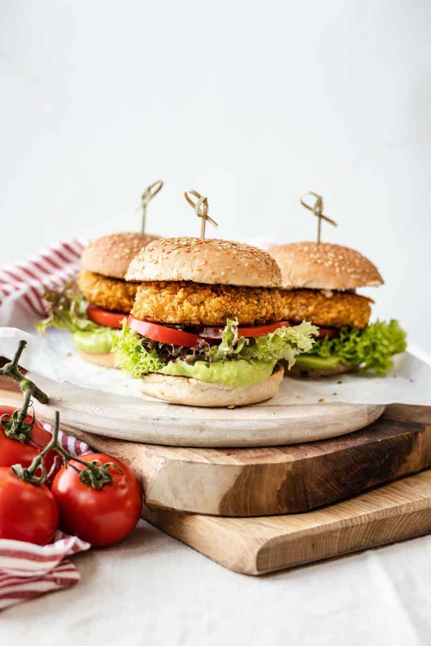 Kipburger recept maken