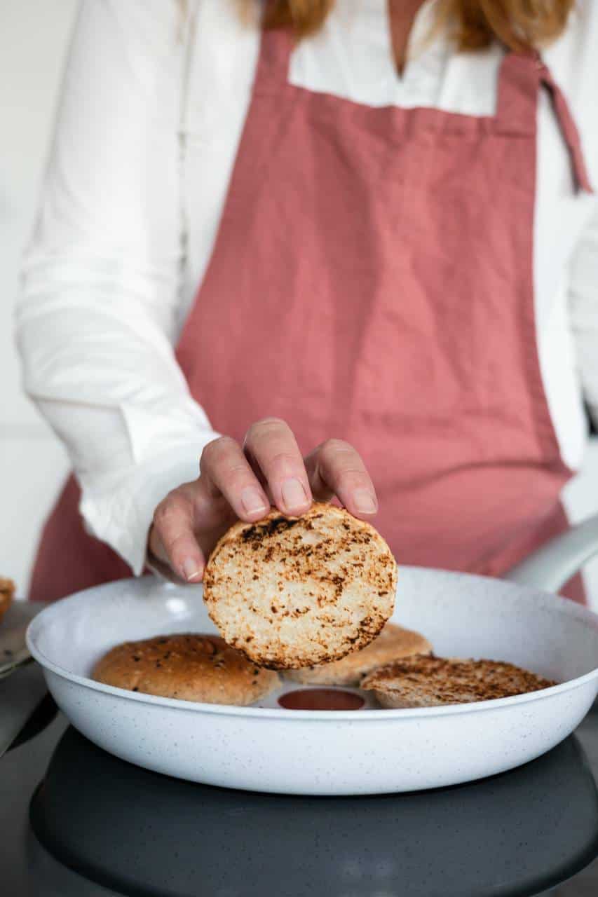 Krokante kipburgers