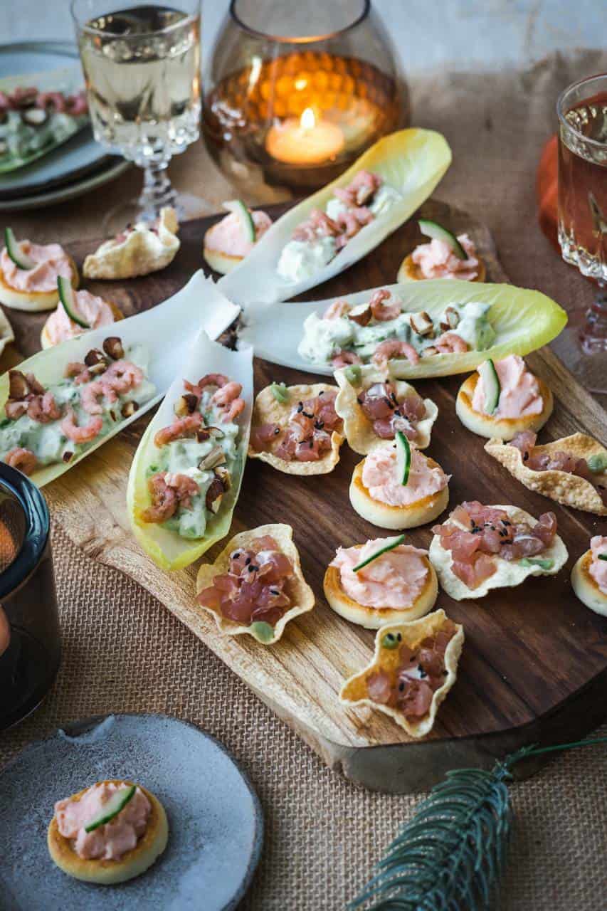 Makkelijke vishapjes maken voor bij de borrel