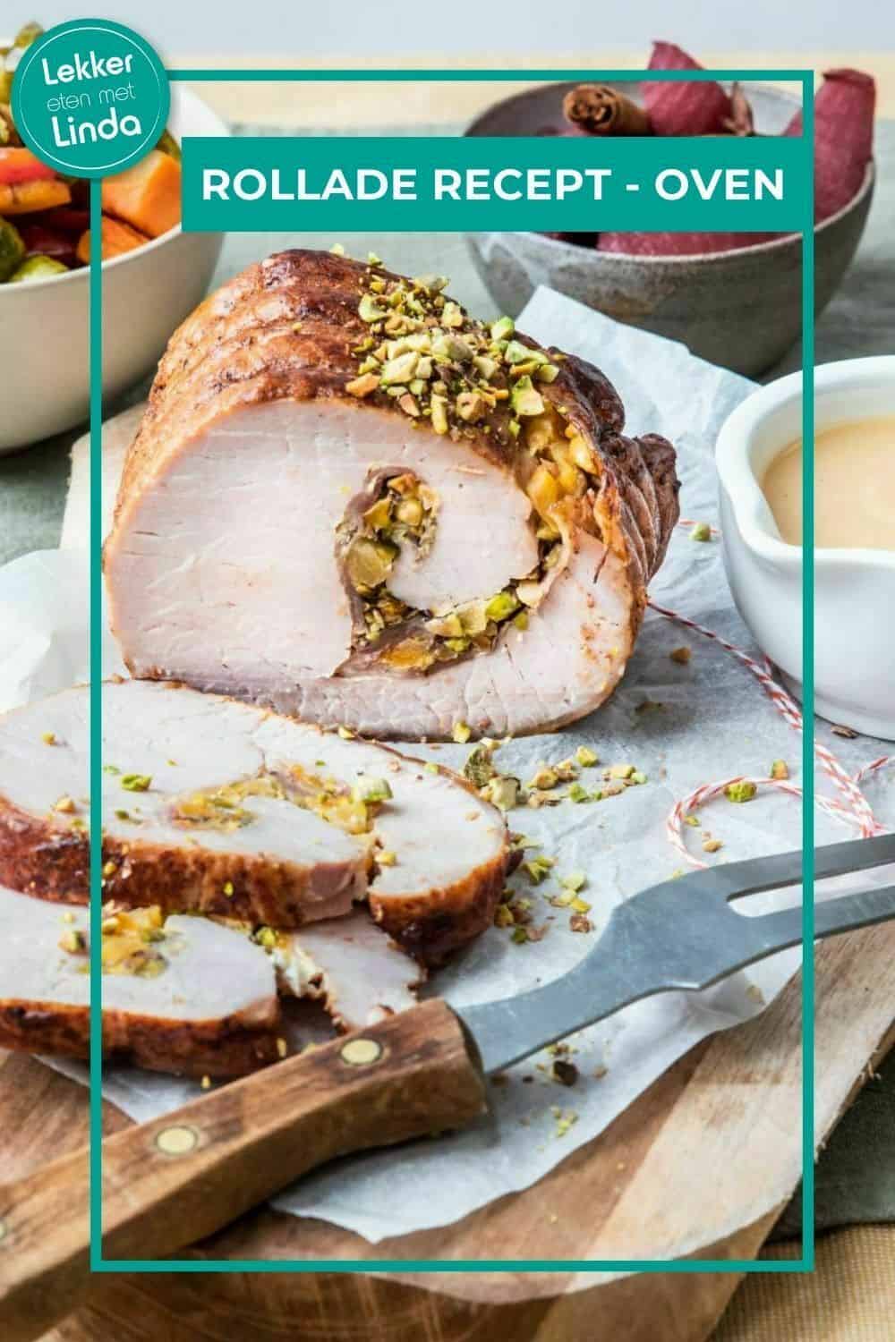 Rollade uit de oven, kerst hoofdgerecht recept