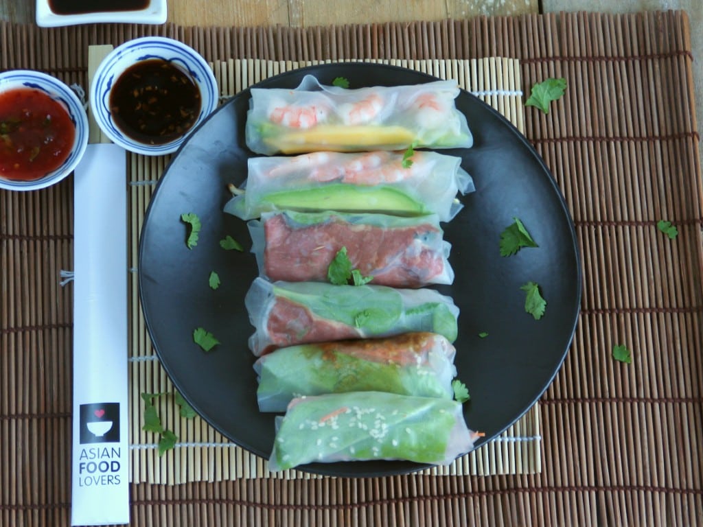 springroll met vlees