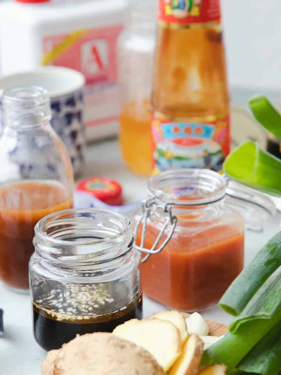 Teriyaki woksaus maken