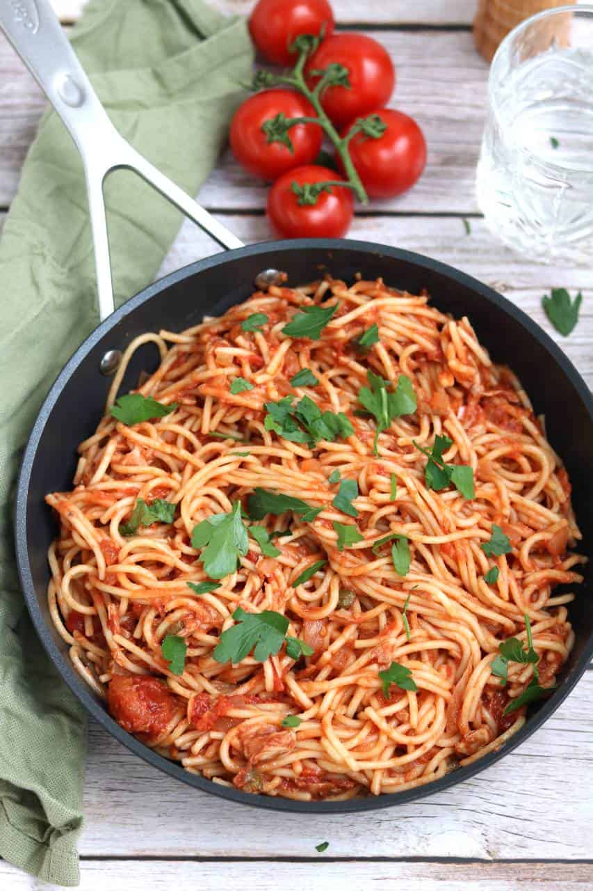 Tonijn pasta