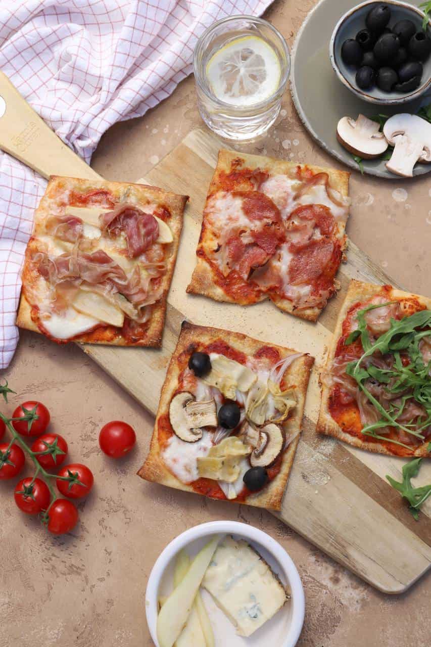 Pizza van de bbq