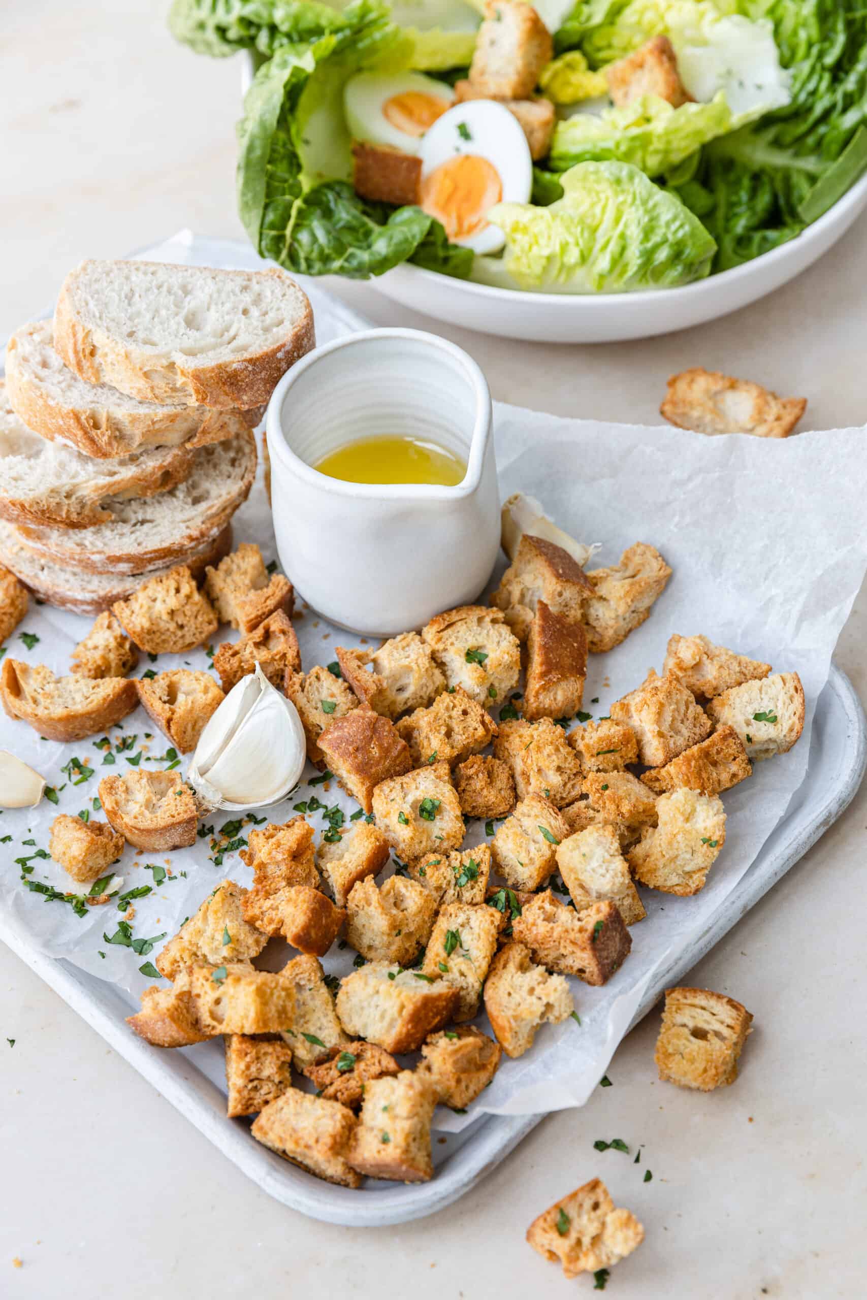 Croutons maken doe je zo