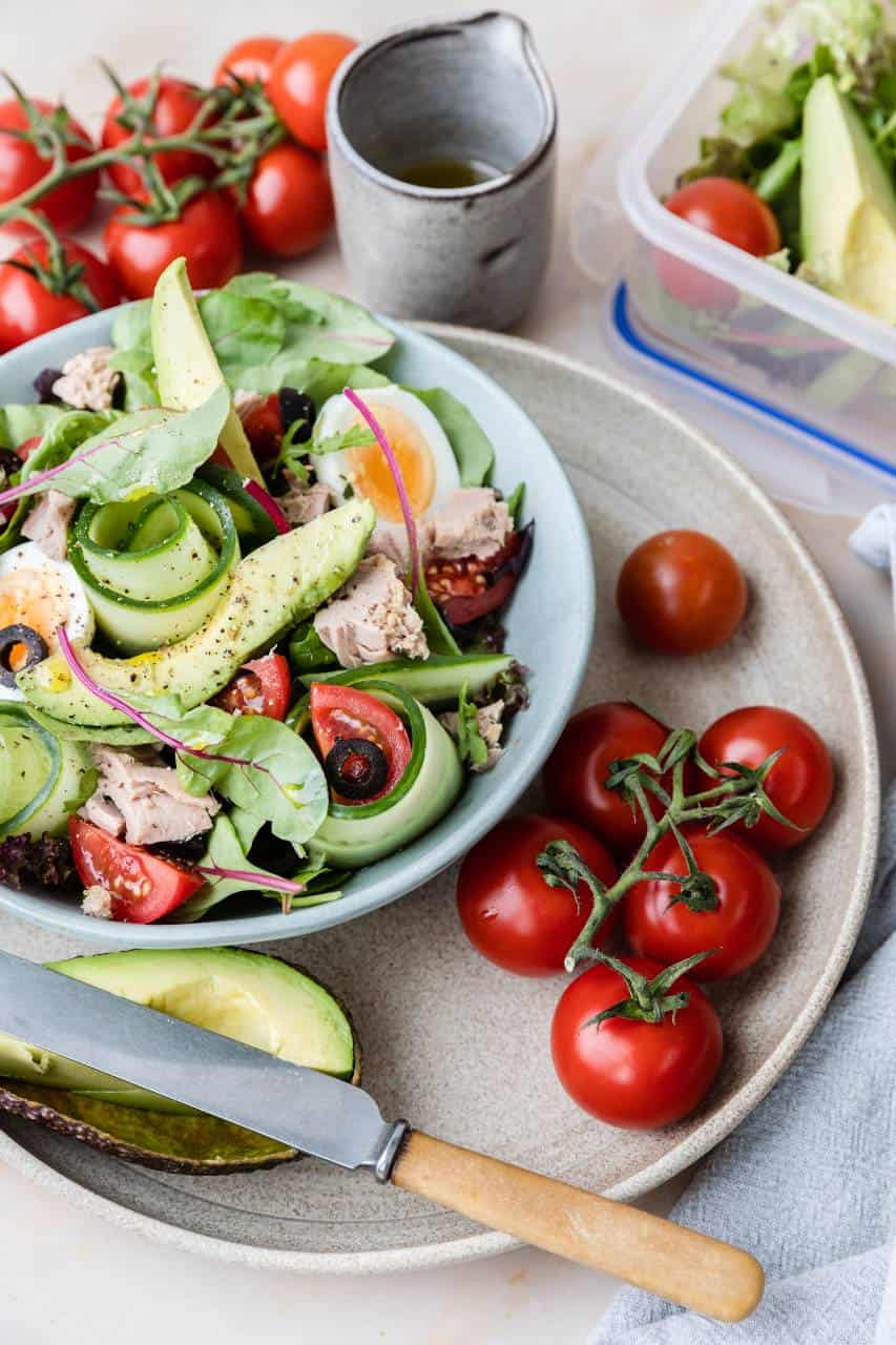 Salade met tonijn