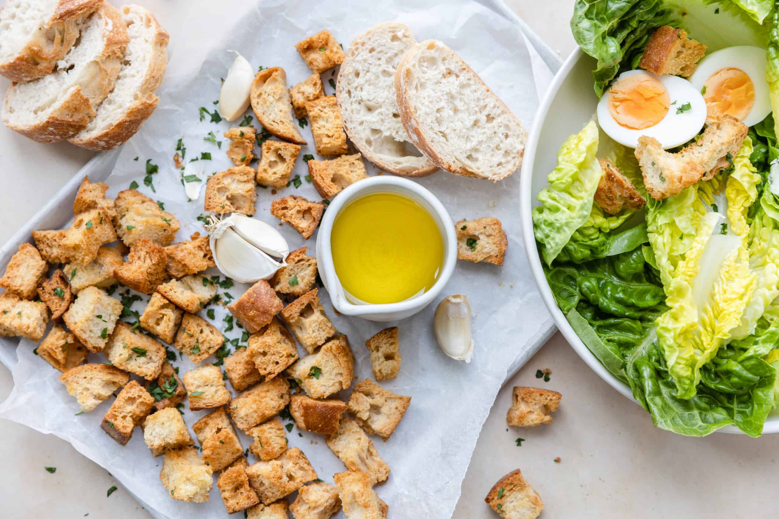 Croutons maken