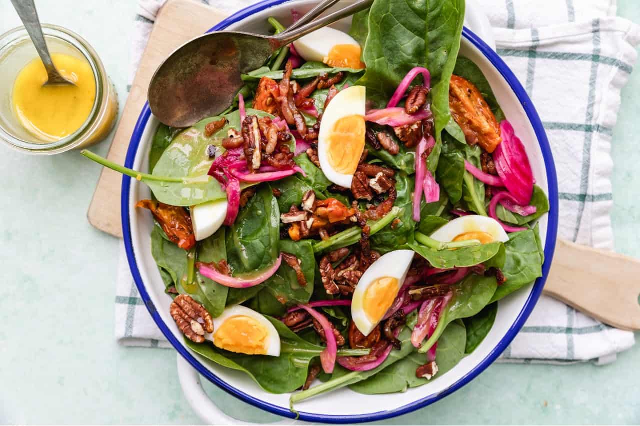 Spinazie salade