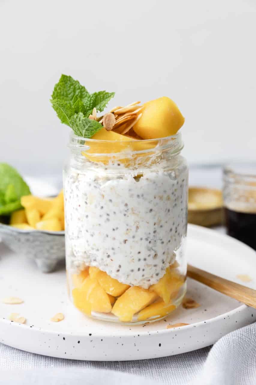 Overnight oats maken