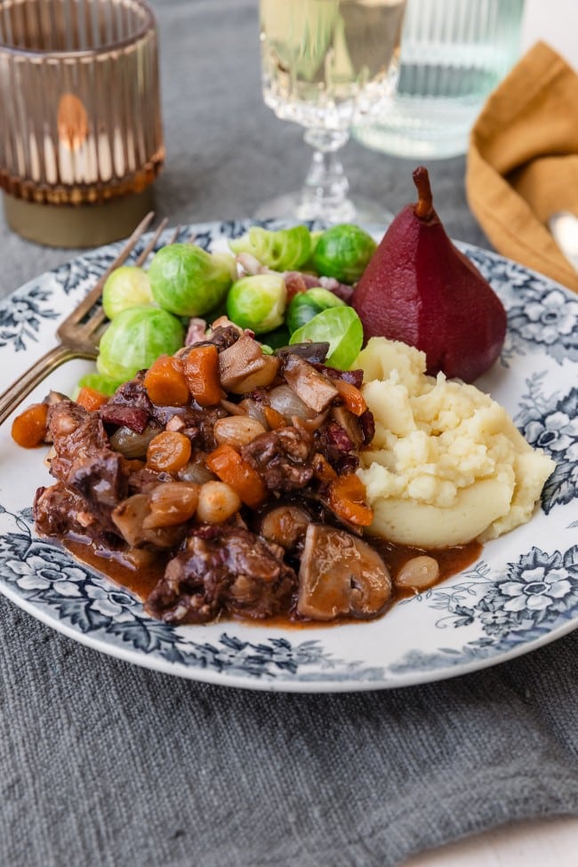 Boeuf Bourguignon uit de oven