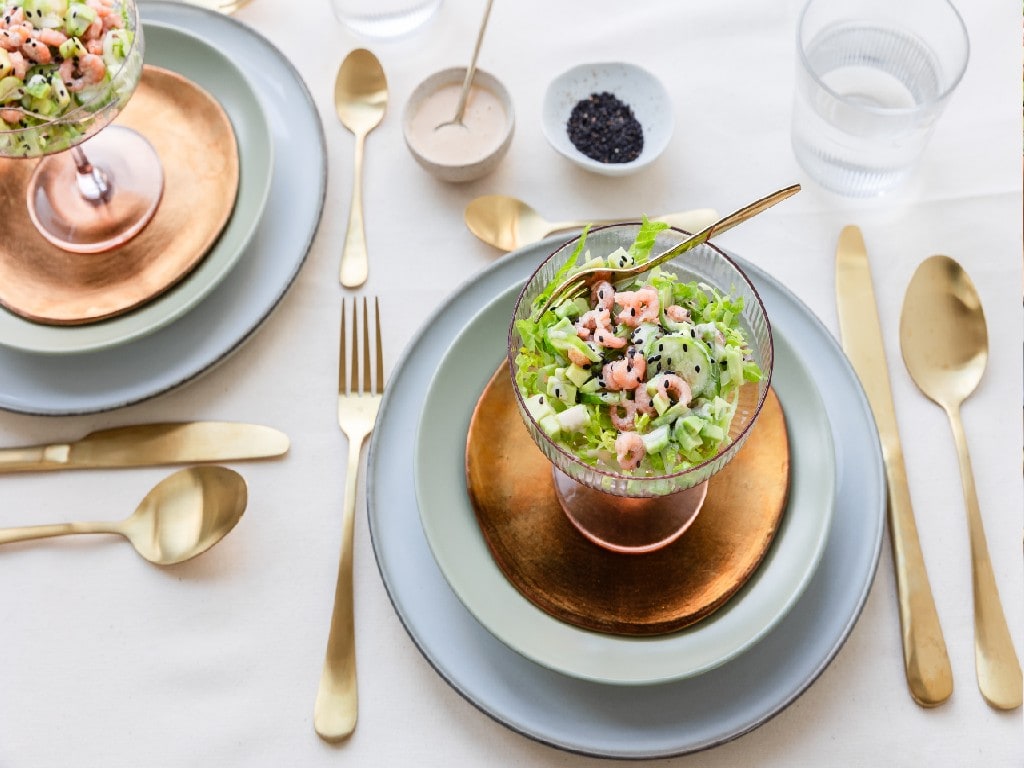 Garnalencocktail met avocado