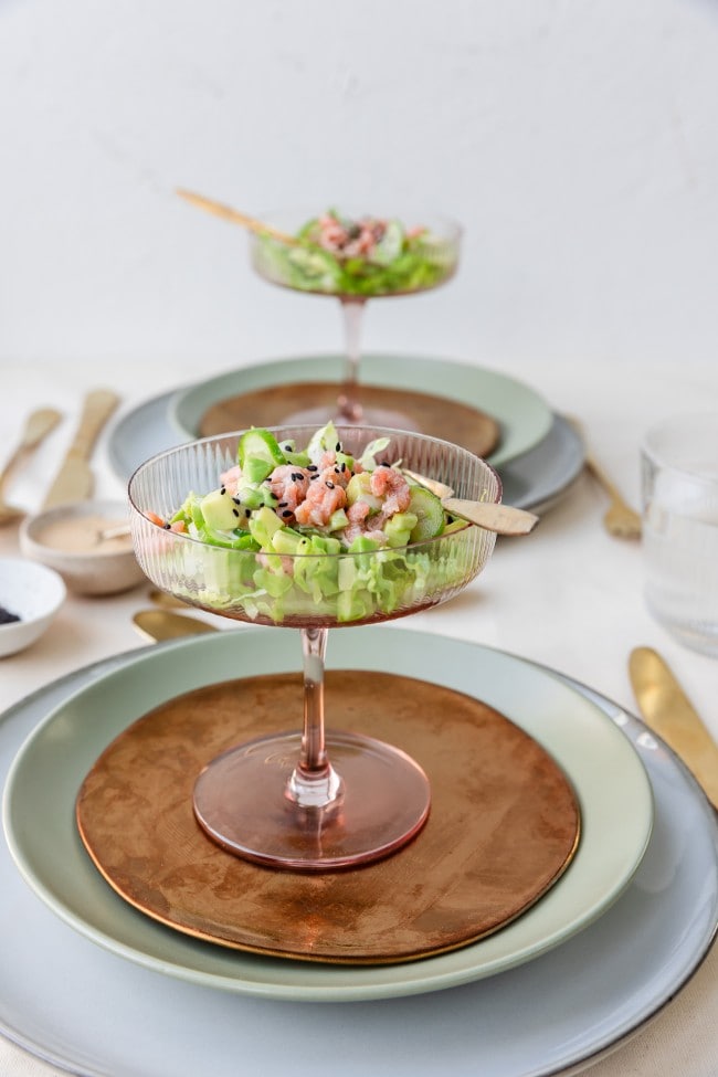 Garnalencocktail met avocado 